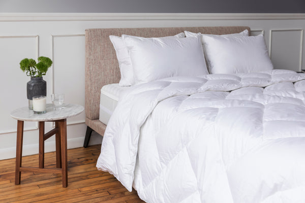 White Duck Down Comforter